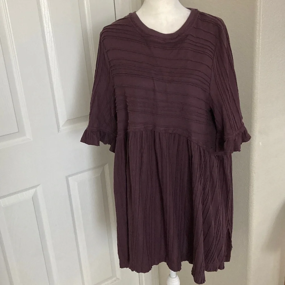 Free People Women's Brown Dress Sz M